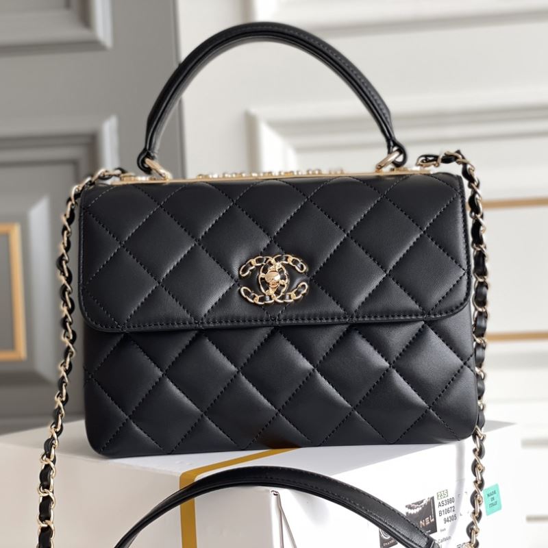 Ch**el top handle bags